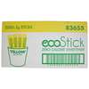 Ecostick Ecostick Sucralose Sweetened Sugar Yellow Sticks .5g Packet, PK2000 83655
